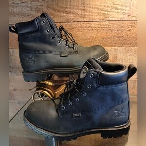 Irish Setter Men's Dark Blue Leather Boots